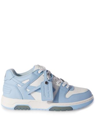 Off-white Out Of Office low-top sneakers - men - Calf Leather/Rubber/Fabric - 40 - Blue