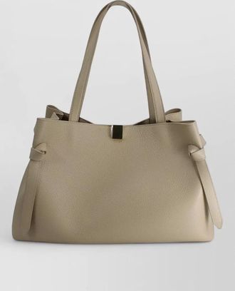 Yuzefi leather knot-detail tote bag