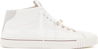 Maison Margiela New Evolution high-top sneakers - men - CALFSKIN/Suede/Canvas/Fabric/Rubber - 40 - White