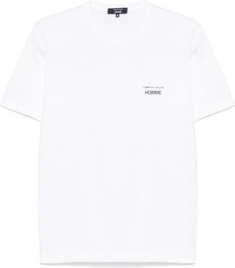 Comme Des Gar&ccedil;ons Witte Crew Neck T-shirts en Polos - Heren - T-shirts - Wit - M - Tops