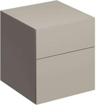Keramag Geberit Xeno 2 Armario Lateral, 450x510x462mm, 2 Cajones