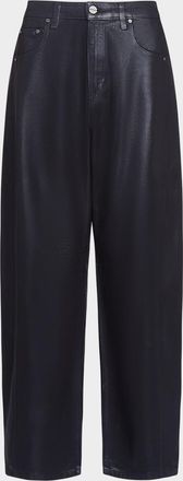 TWP Beryl Pants in Coated Denim