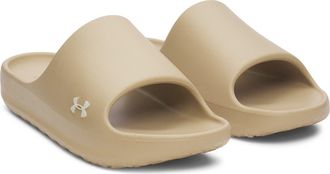 Under Armour UA Charged+ Slide Sandal in Field Khaki/field Khaki at Nordstrom, Size 10