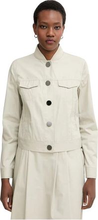 A|X Armani Exchange Dames, Jassen, Beige, Maat: XS Katoen
