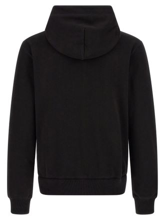 Dolce & Gabbana Logo Plaque Hoodie - Black