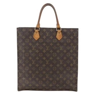Louis Vuitton Pre-owned Tote Bags, female, Brown, Size: ONE SIZE Pre-owned Canvas Tote Bag