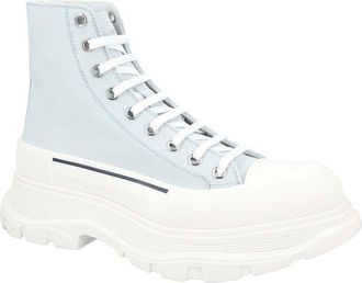 Alexander McQueen Alexander Mcqueen Mens Canvas Tread Slick Boot, Never Worn (Authentic Pre- Loved)