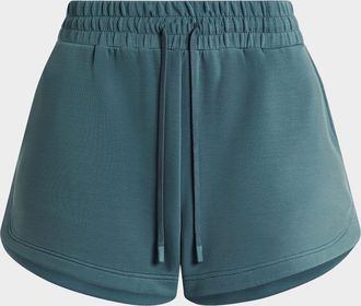 Varley Coulter High-Rise Drawstring Shorts