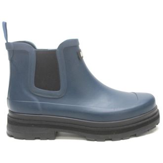 Aigle Soft Rain 2 Rubber Womens Ankle Boots - Storm Blue - Size:UK 7.5