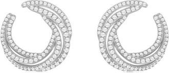 Suzy Levian Suzy Levian Silver Cz Statement Earrings
