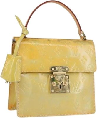 Louis Vuitton Pre-owned Handbags, female, Beige, Size: ONE SIZE Pre-owned Vintage Hand Bag