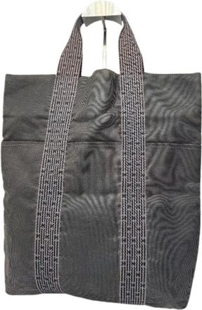 Herm&egrave;s Pre-owned Tote Bags, female, Gray, Size: ONE SIZE Pre-owned Tote Bag