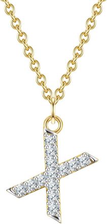 Glanzst&uuml;cke M&uuml;nchen Womens Female Sterling Silver Necklace - Gold - One Size