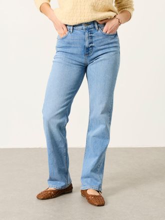 Fat Face FatFace Carmel Bleach Denim Comfort Straight Jeans