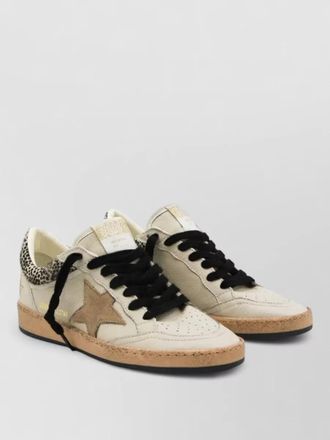 Golden Goose ballstar sneakers nappa toe horsy collar star