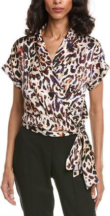 Tahari by ASL Tahari Asl Tie-Waist Blouse