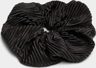 Simons Womens Large accordion pleat scrunchie