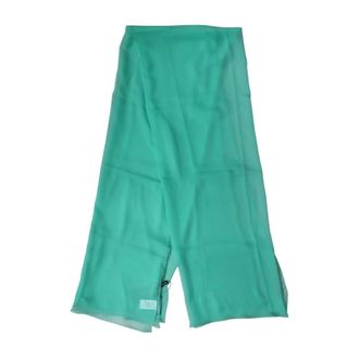 Dolce & Gabbana Silky Scarves, male, Green, Size: ONE SIZE Silk Neck Wrap Shawl Scarf