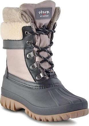 Cougar Womens Creek Boot In Black/mushroom