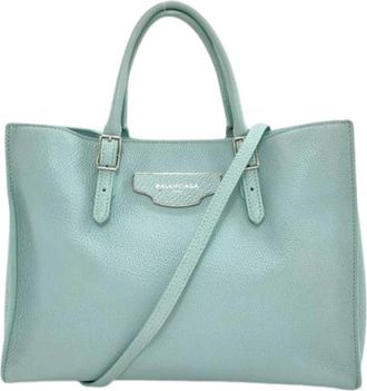 Balenciaga Pre-owned Handbags, female, Green, Size: ONE SIZE Pre-owned Vintage Handbag