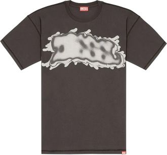 Diesel graphic-print T-shirt - Black