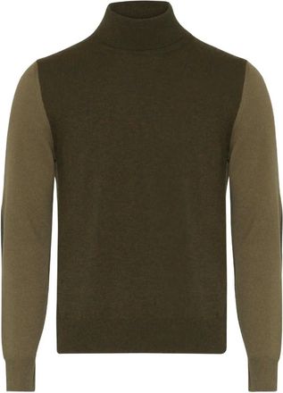 Maison Margiela ribbed turtleneck sweater - unisex - Wool - M - Green