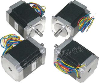 OEM Motor Paso A Paso, Par De Retenci&oacute;n De 270 Oz-in, &Aacute;ngulo De Paso De 1,8 Grados, 4 Unidades Por Lote, Eje De 8 Mm