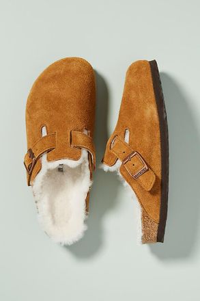 Anthropologie Birkenstock Boston Clogs
