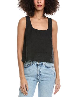 Bella Dahl Scoop Neck Linen Tank