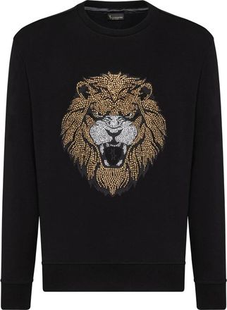 Billionaire Boys Club Sweatshirt LS Lion - Heren - Sweatshirts - Zwart - XS - Katoen - Hoodies & sweatvesten