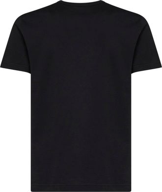 Dolce & Gabbana Mens T-Shirt Cotton Jersey Black T-Shirts And Polos