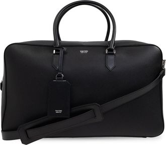 Tom Ford leather holdall - Black