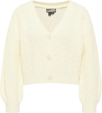 Dreimaster Dreimaster Vest incus Dames wolwit