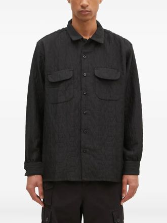 Engineered Garments Camicia con taschino - Nero