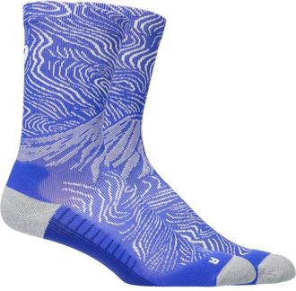 Asics Fujitrail Graphic Crew Sock Laufsocken - Unisex | lila