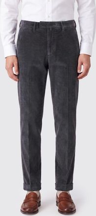 BRIGLIA 1949 Pantaloni chino slim fit in velluto di cotone