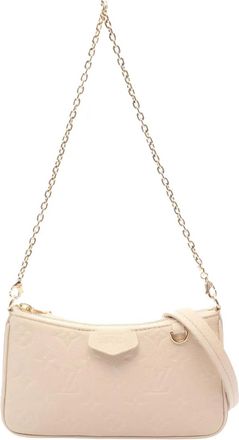 Louis Vuitton 2021-2025 Easy Pouch tas met monogramprint - Bruin