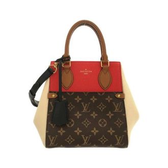Louis Vuitton Pre-owned Monogram Fold Tote PM Tote Bag - Dames - Pre-owned - Veelkleurig - Maat: ONE Size Leer