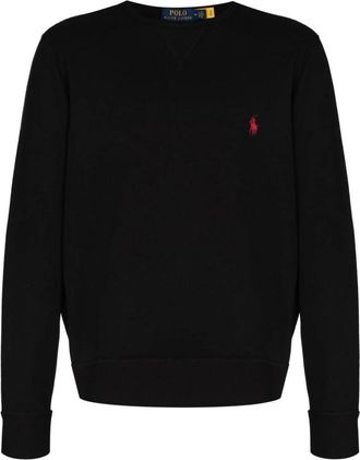Polo Ralph Lauren Truien - Heren - Ronde hals truien - Zwart - 2XL - Truien & Vesten
