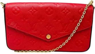 Louis Vuitton Pre-owned Cross Body Bags, female, Red, Size: ONE SIZE Pre-owned Vintage Cross Body Bag