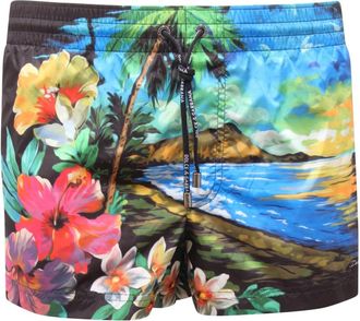 Dolce & Gabbana Italiaanse Strandkleding - Heren - Strandmode - Veelkleurig - S - Badmode