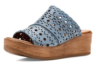 Miz Mooz Wesley Wedge Sandals Womens Wedge Shoes Jeans : EU 42 (US Womens 10.5-11) B - Medium, Leather