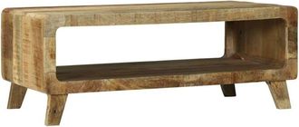 vidaXL Estructura De Cama Con Cabecera Madera Vieja 140 X 190 Cm