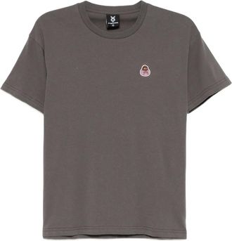 Fingercroxx T-shirt con logo - Grigio