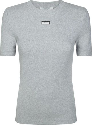 Entire studios Lounge Tee - Dames - T-shirts - Grijs - XS - Katoen - Tops