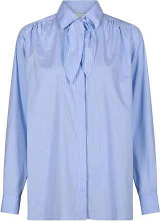 Neo Noir Mujer, Blusas y Camisas, Azul, Talla: M