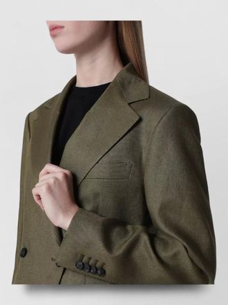 Tagliatore tailored jacket notched lapels flap pockets