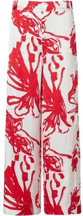 Mart Visser Cassandra Print Broek Rood / Wit