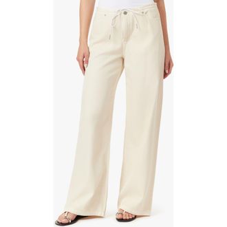 Habitual Kira Drawstring Wide Leg Pants in Stone at Nordstrom Rack, Size 29