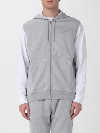 Brunello Cucinelli Felpa con cappuccio e zip in misto cotone Brunello Cucinelli